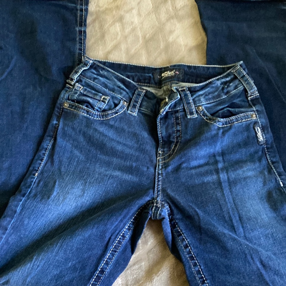 Silver Aiko boot cut 26/31